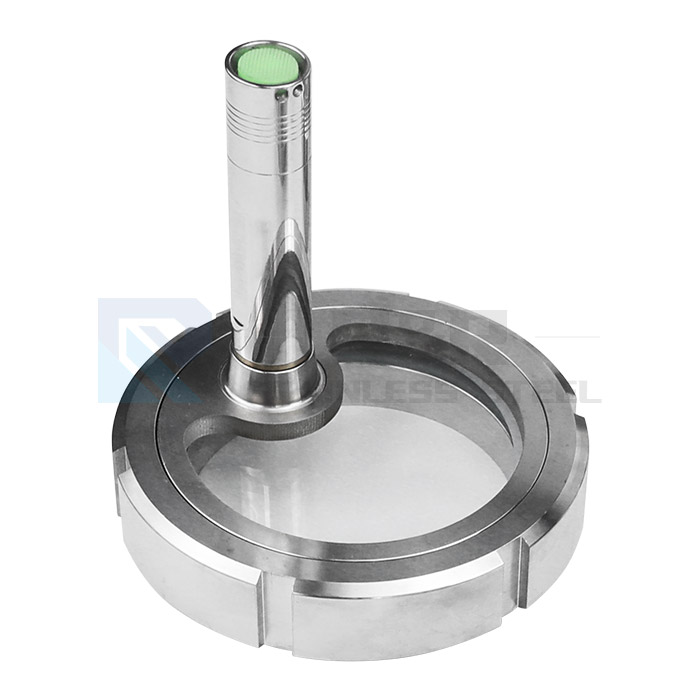 卫生级不锈钢灯光指示观察镜