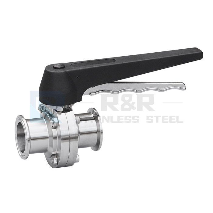 鸭嘴式快装蝶阀