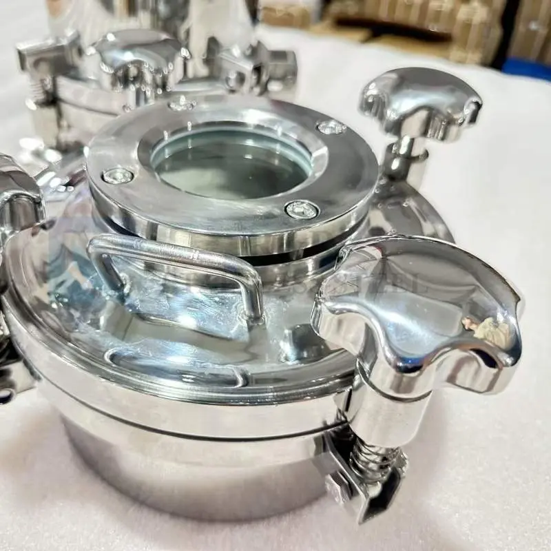 带视镜的压力人孔