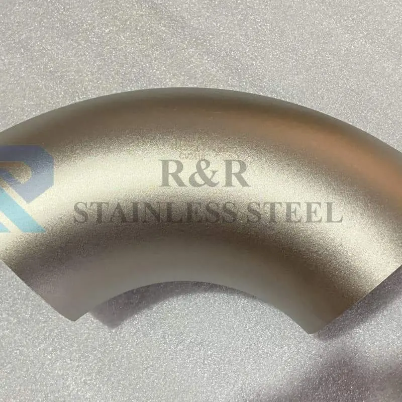 滚砂90°焊接弯头