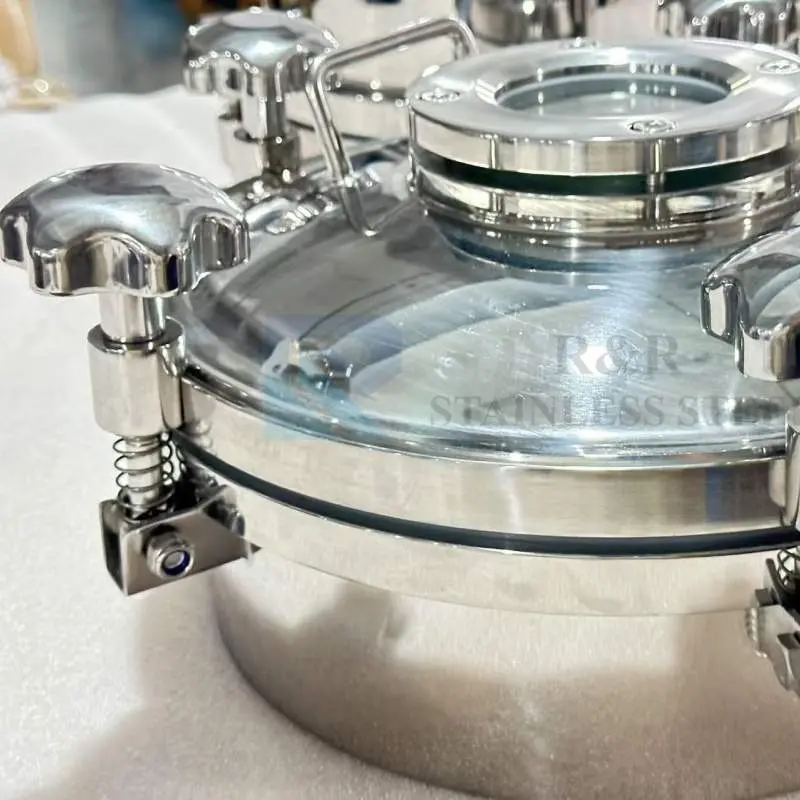 带视镜的压力人孔