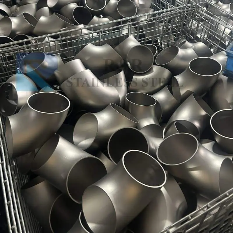 滚砂90&deg;焊接弯头